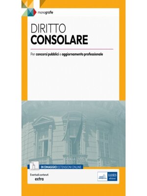 cover image of Diritto consolare